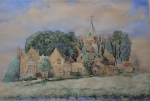 Schilderij Kethel, in bezit van nazaten dr. Sauer, gekregen bij zijn 25 jarig jubileum